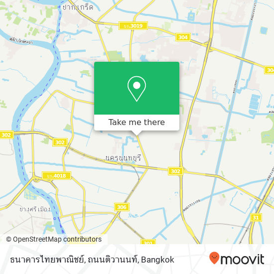 ธนาคารไทยพาณิชย์, ถนนติวานนท์ map