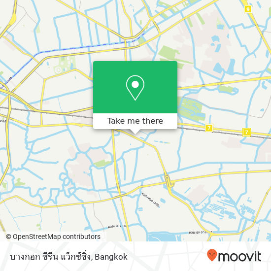 บางกอก ซีรีน แว็กซ์ซิ่ง map