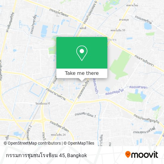 กรรมการชุมชนโรงช้อน 45 map