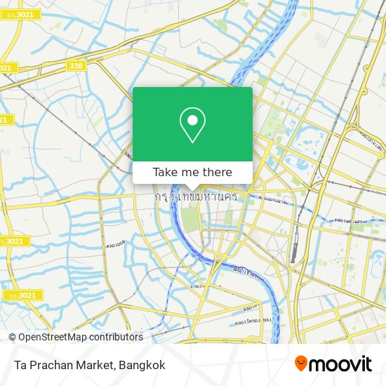 Ta Prachan Market map