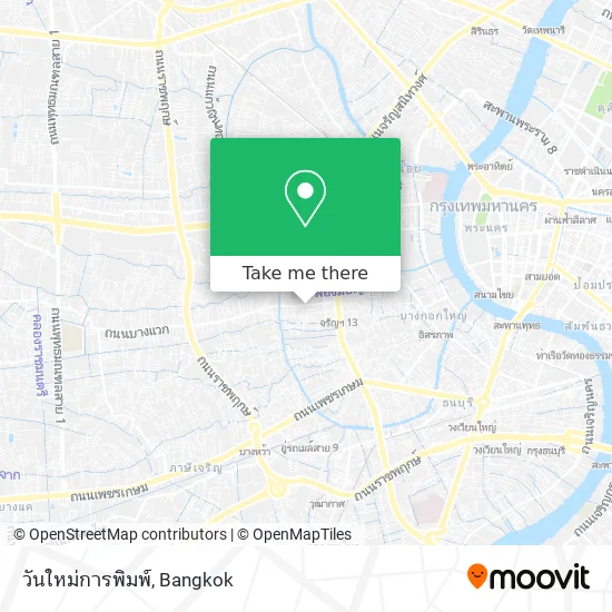 วันใหม่การพิมพ์ map