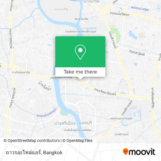 ถาวรอะไหล่แอร์ map