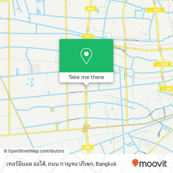 เทอร์มินอล ออโต้, ถนน กาญจนาภิเษก map