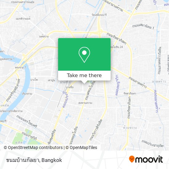 ขนมบ้านกัลยา map