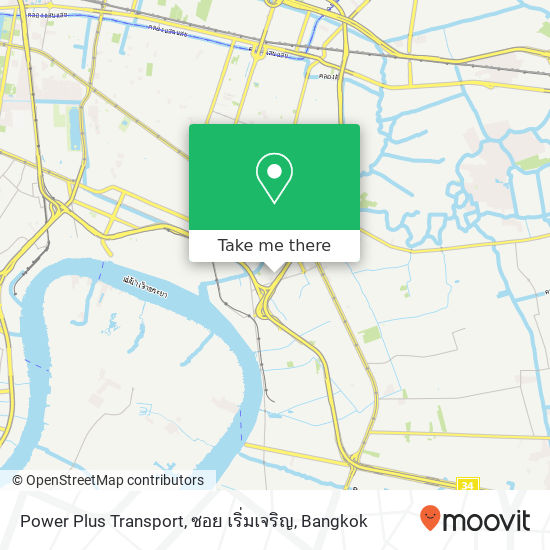 Power Plus Transport, ซอย เริ่มเจริญ map