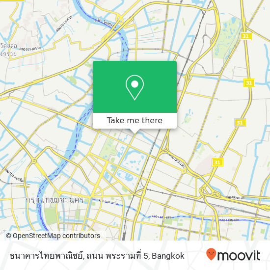 ธนาคารไทยพาณิชย์, ถนน พระรามที่ 5 map