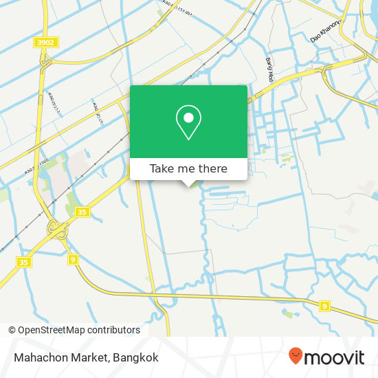 Mahachon Market map