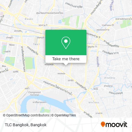 TLC Bangkok map