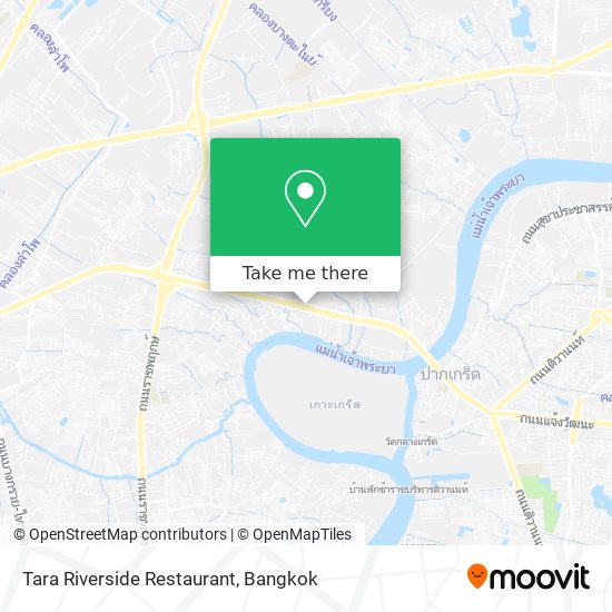 Tara Riverside Restaurant map