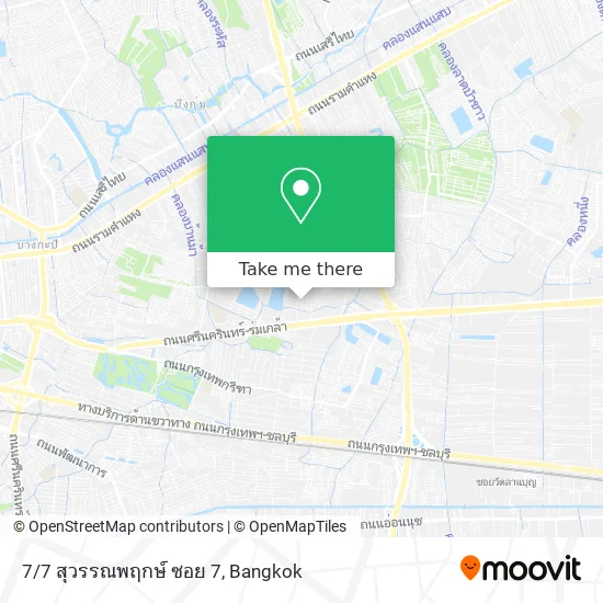 7/7 สุวรรณพฤกษ์ ซอย 7 map