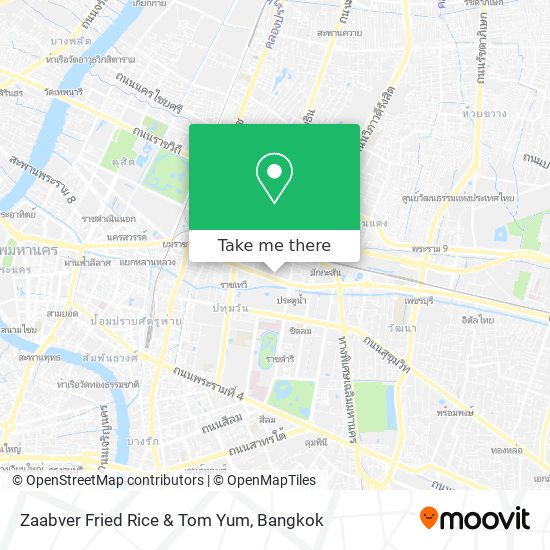 Zaabver Fried Rice & Tom Yum map