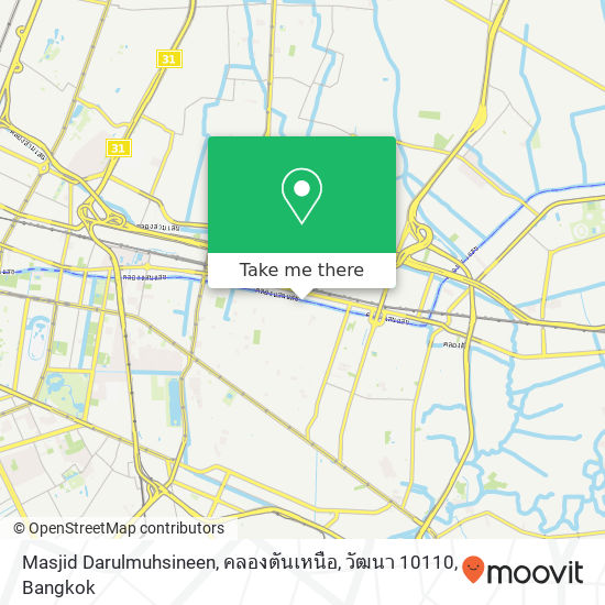 Masjid Darulmuhsineen, คลองตันเหนือ, วัฒนา 10110 map