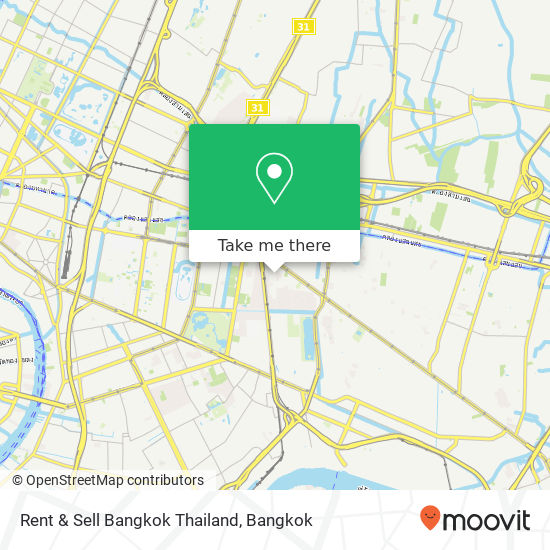 Rent & Sell Bangkok Thailand map
