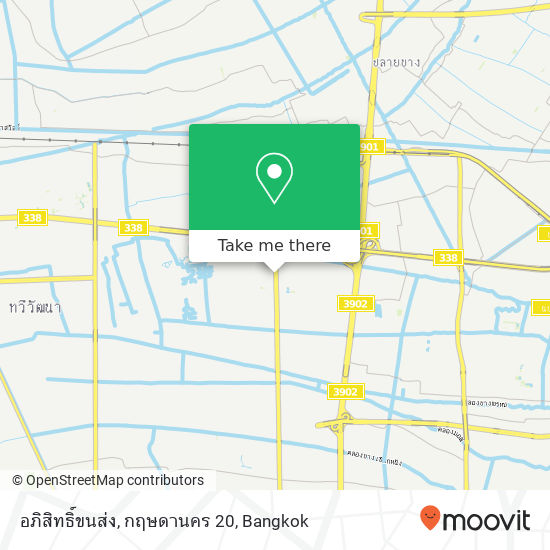 อภิสิทธิ์ขนส่ง, กฤษดานคร 20 map