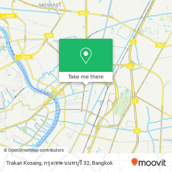 Trakan Kosang, กรุงเทพ-นนทบุรี 32 map