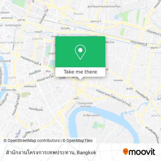 สำนักงานโครงการเทพประทาน map