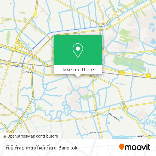 พี.บี.พัทยาคอนโดมิเนี่ยม map