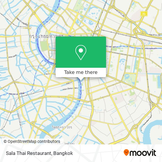 Sala Thai Restaurant map