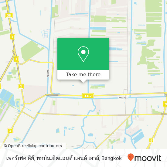 เพอร์เฟค คีย์, พกบัณฑิตแลนด์ แอนด์ เฮาส์ map