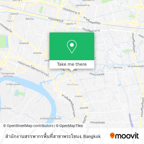 สำนักงานสรรพากรพื้นที่สาขาพระโขนง map