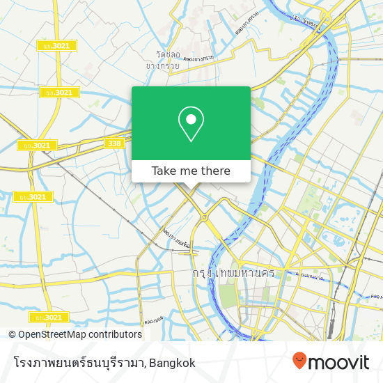 โรงภาพยนตร์ธนบุรีรามา map