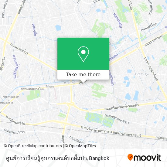 ศูนย์การเรียนรู้ศุภกรแอนด์บอดี้สปา map