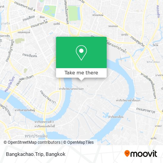 Bangkachao.Trip map