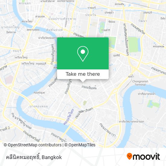 คลีนิคหมอฤทธิ์ map