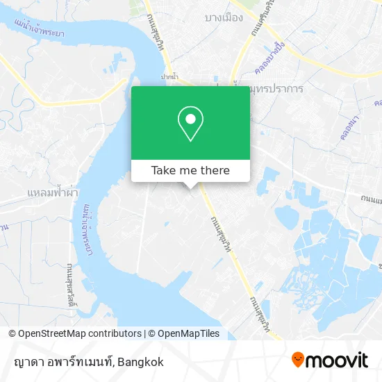 ญาดา อพาร์ทเมนท์ map