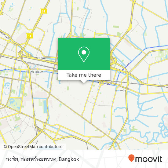 ธงชัย, ซอยพร้อมพรรค map