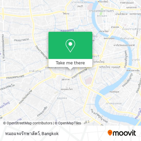 หมอแจงรักษาสัตว์ map