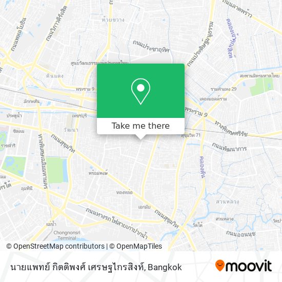 นายแพทย์ กิตติพงศ์ เศรษฐไกรสิงห์ map