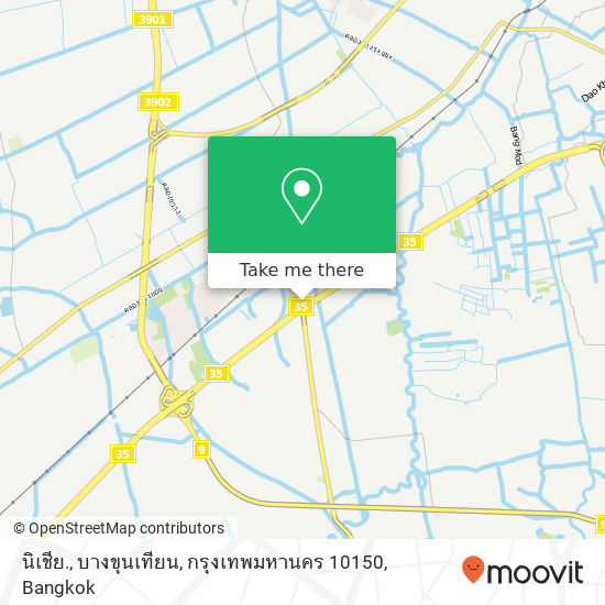 นิเชีย., บางขุนเทียน, กรุงเทพมหานคร 10150 map