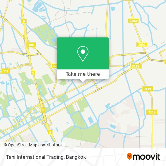 Tani International Trading map