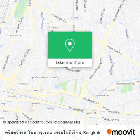 คริสตจักรชาโลม กรุงเทพ เพรสไบทีเรียน map