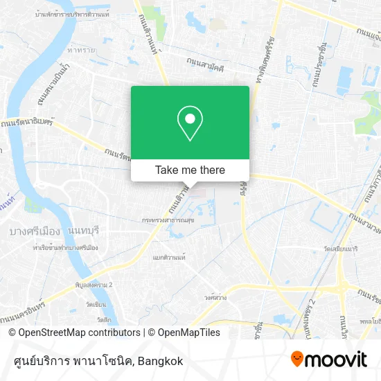 ศูนย์บริการ พานาโซนิค map