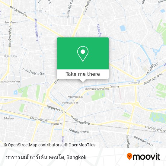 ธารารมณ์ การ์เด้น คอนโด map