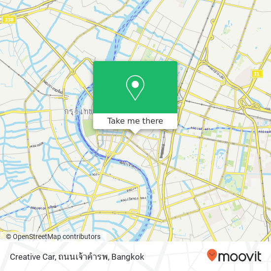 Creative Car, ถนนเจ้าคำรพ map