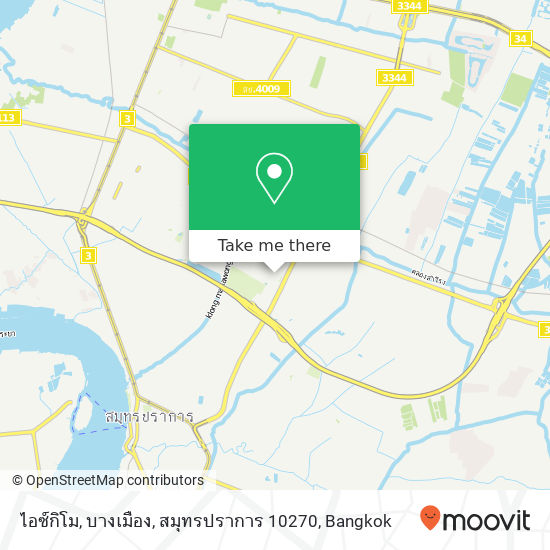 ไอซ์กิโม, บางเมือง, สมุทรปราการ 10270 map