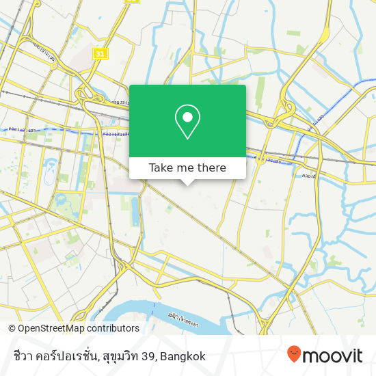 ชีวา คอร์ปอเรชั่น, สุขุมวิท 39 map