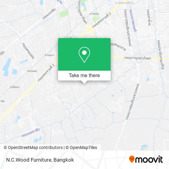 N.C.Wood Furniture map