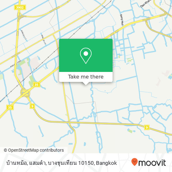 บ้านหม้อ, แสมดำ, บางขุนเทียน 10150 map