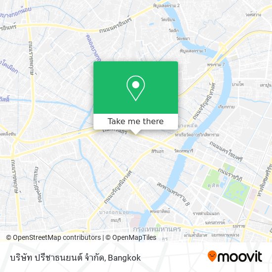 บริษัท ปรีชาธนยนต์ จำกัด map