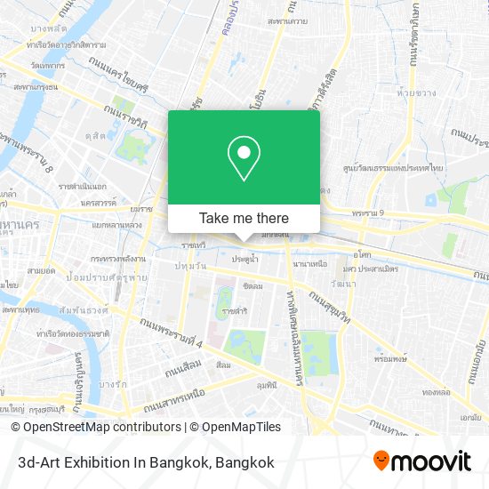 3d-Art Exhibition In Bangkok map