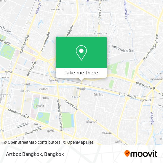 Artbox Bangkok map