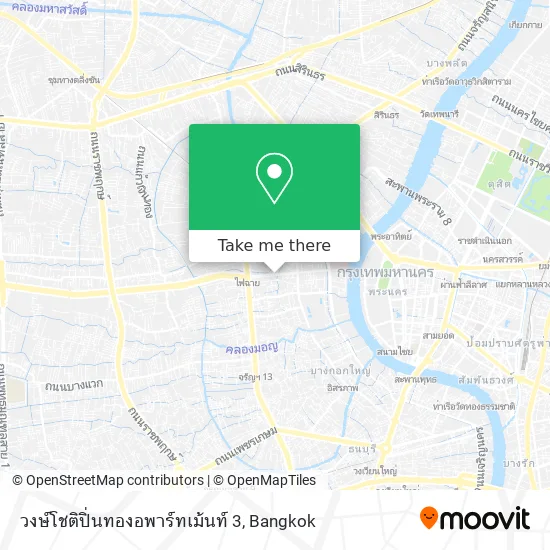 วงษ์โชติปิ่นทองอพาร์ทเม้นท์ 3 map