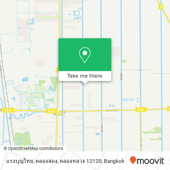 แรงบุญไทย, คลองสอง, คลองหลวง 12120 map