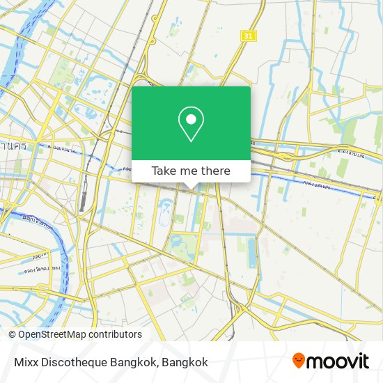 Mixx Discotheque Bangkok map