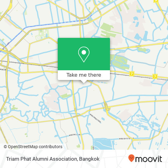 Triam Phat Alumni Association map