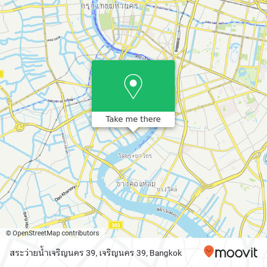 สระว่ายน้ำเจริญนคร 39, เจริญนคร 39 map